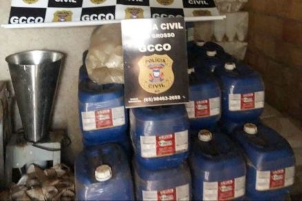 Polícia apreende 12 toneladas de defensivos agrícolas