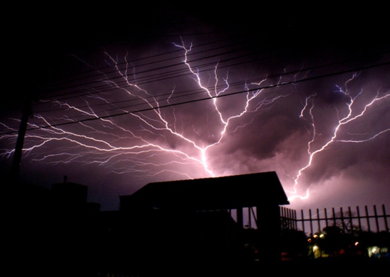 Energisa registrou 945 mil raios nos últimos 10 dias