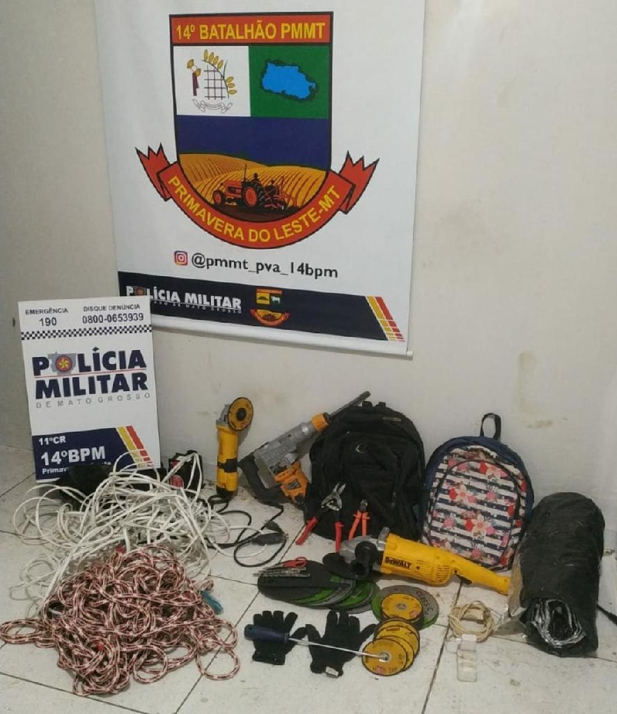 PM impede furto a agência bancária e prende suspeitos em flagrante