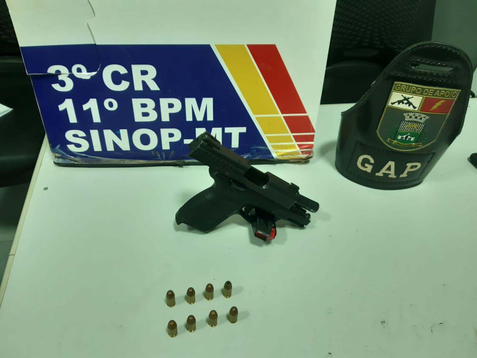 Cinco integrantes de faccção criminosa são presos pela Policia Militar em Sinop