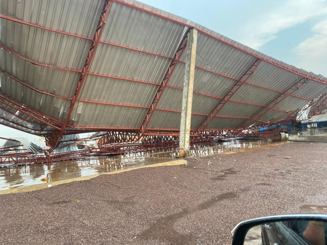 Temporal causa prejuízos em cidades do Mato Grosso