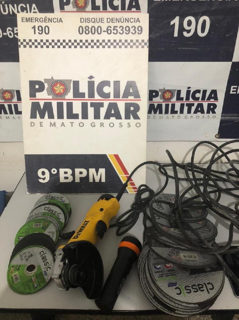 PM impede furto a agência bancária e prende suspeito em flagrante