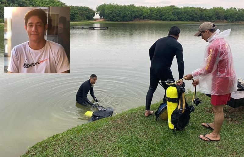 Bombeiros encontram corpo de jovem de 19 anos que se afogou em represa