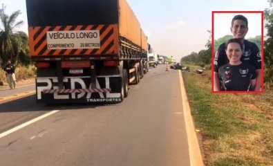 Ex-prefeito em MT e esposa morrem em acidente de moto em MS