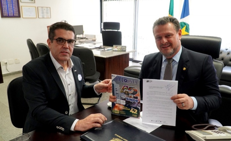 Presidente da CDL busca apoio em Brasília para amenizar carga tributária