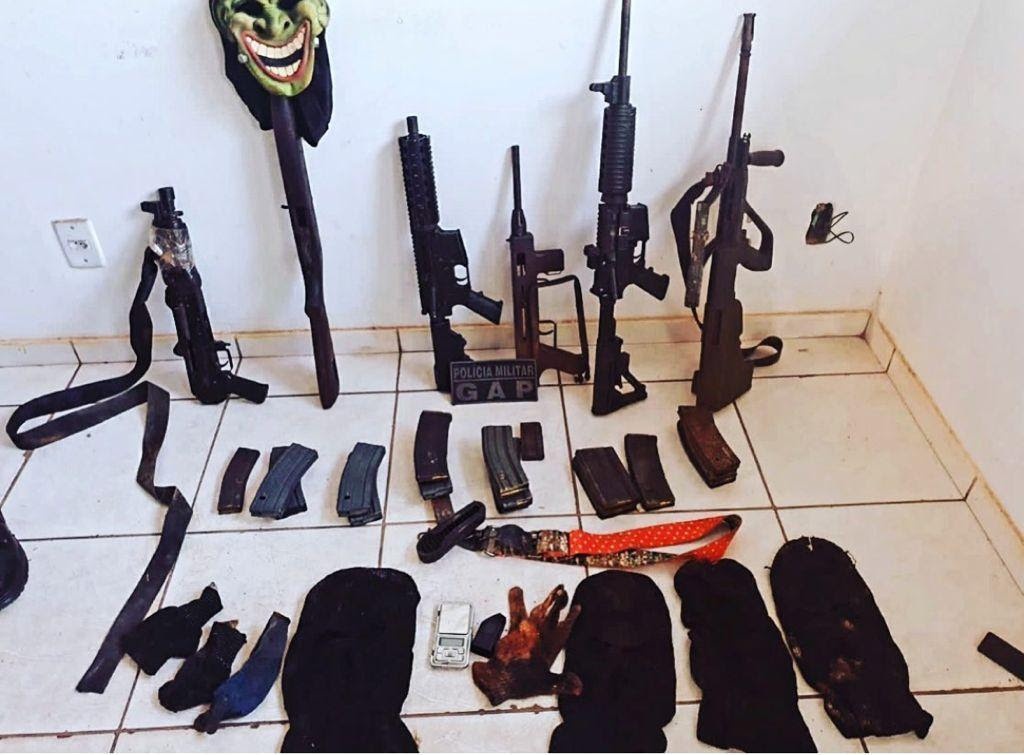 Em um mês, PM apreende 175 armas de fogo e 2 toneladas de entorpecentes na Capital e no interior