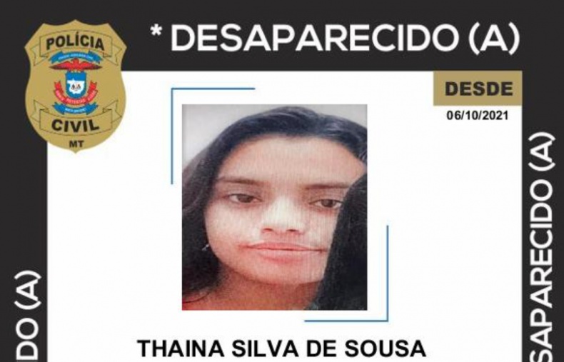 Polícia procura adolescente de 13 anos que desapareceu em Sorriso