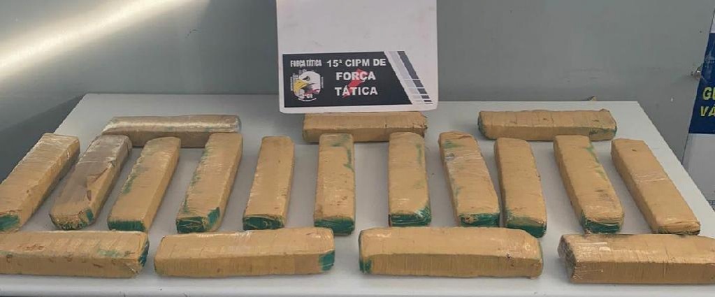Força Tática apreende 23 kg de maconha em Várzea Grande