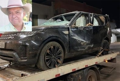 Empresário morre em capotamento de carro de luxo