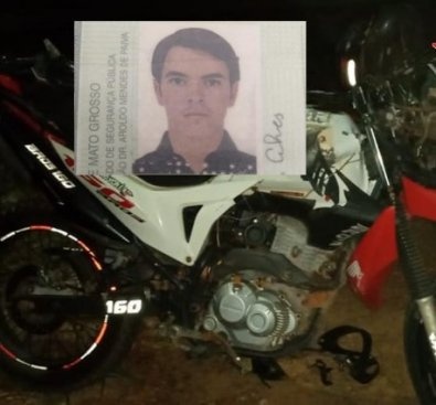 Motociclista morre após perder controle e cair em arame farpado