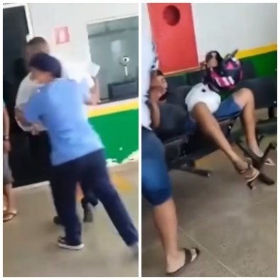 Segurança e acompanhante de paciente se envolvem em briga na UPA em Sinop