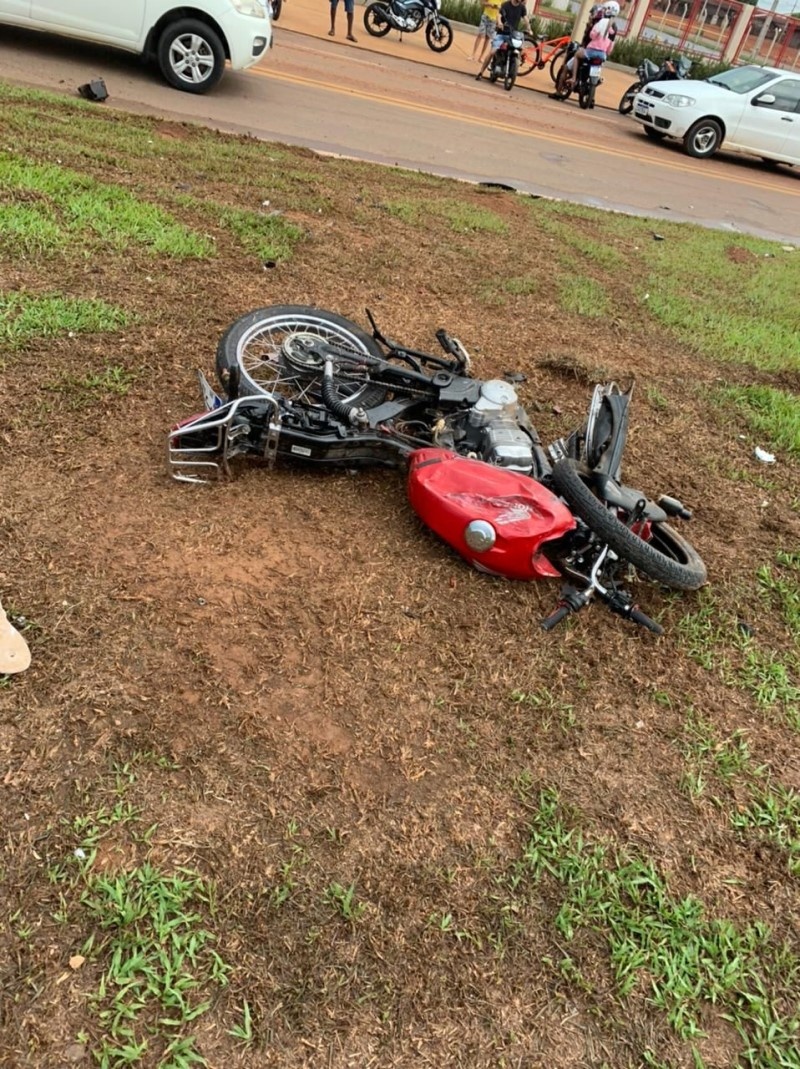 Colisão entre moto e pick-up deixa um morto em Sinop