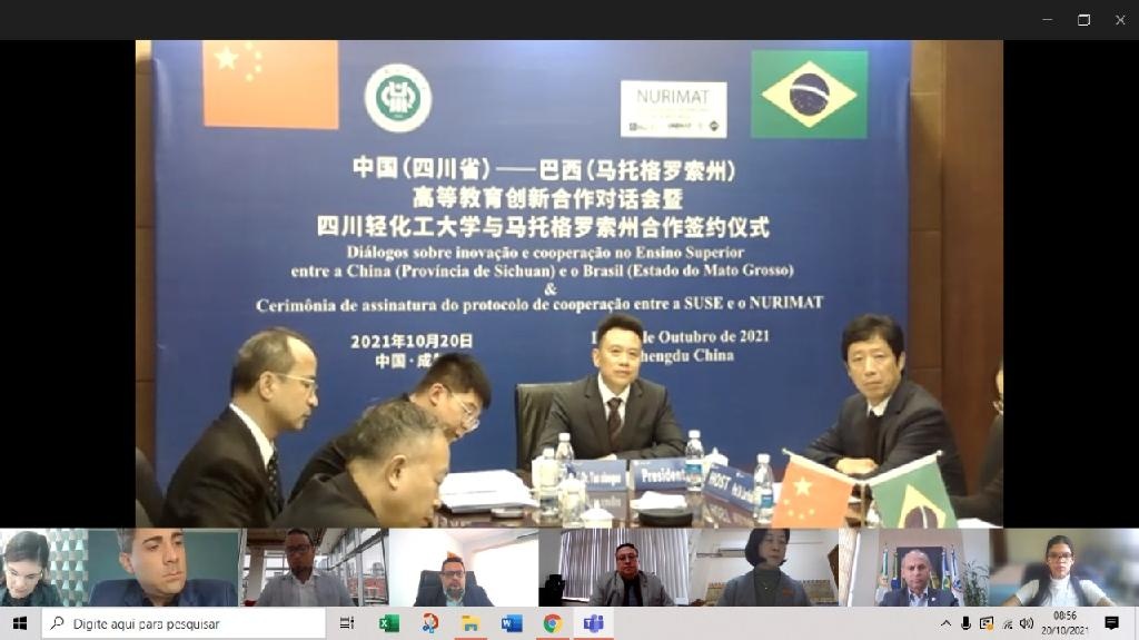Mato Grosso assina acordo de colaboração com universidade da China