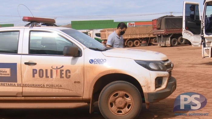 Motorista é encontrado morto dentro de carreta em Sorriso