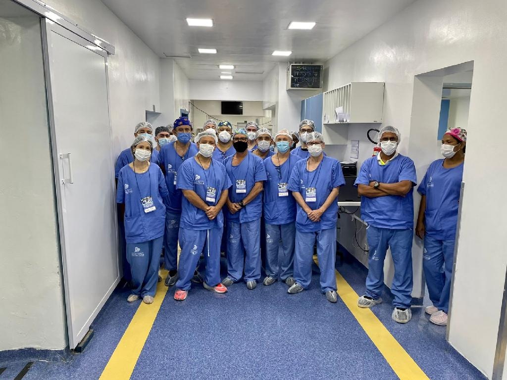 Hospital Estadual Santa Casa realiza técnica cirúrgica inédita em Mato Grosso