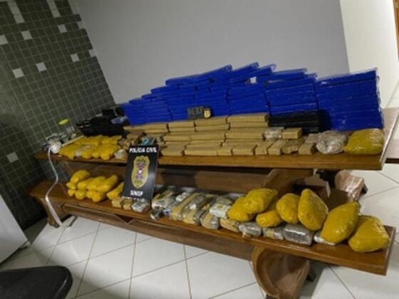 DERF apreende 160 quilos de drogas em Sinop