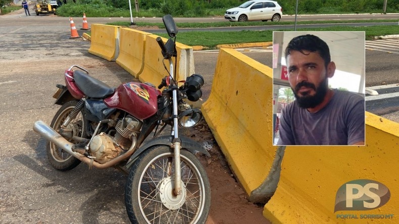 Morre pedreiro que colidiu em mureta de concreto em Sorriso