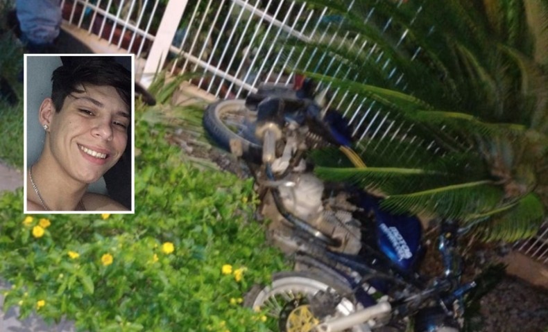 Sorriso: jovem de 20 anos morre após perder controle de moto e bater em árvore