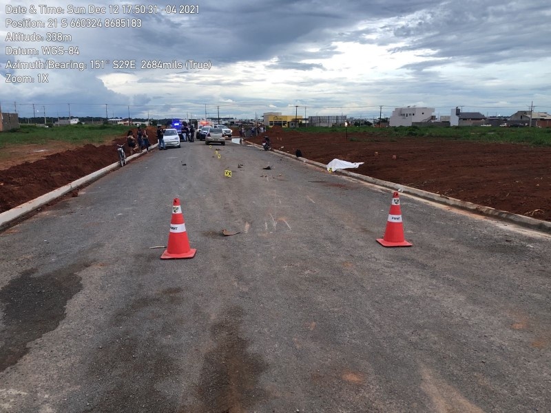 Homem morre em colisão entre moto e carro em Sinop
