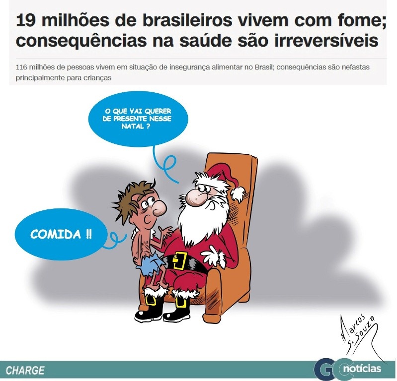 Nem todo mundo tem pão para partilhar