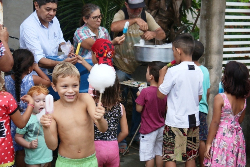 O Papai Noel que trabalhou o ano inteiro