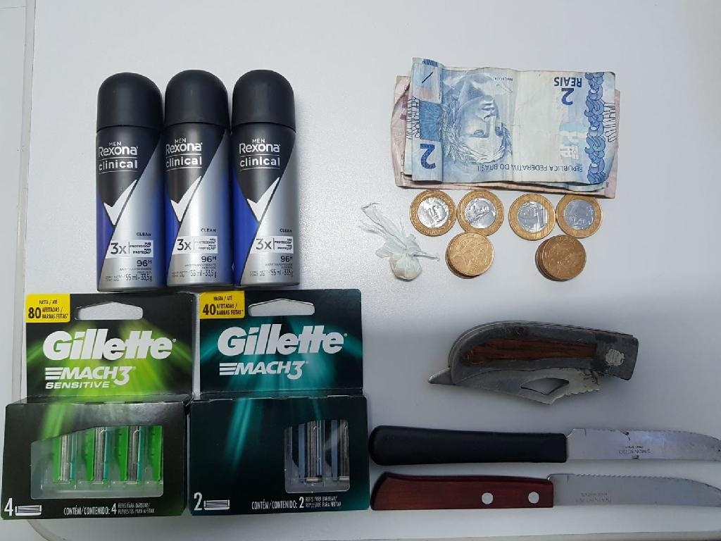 PM identifica e apreende adolescente por furto a supermercado