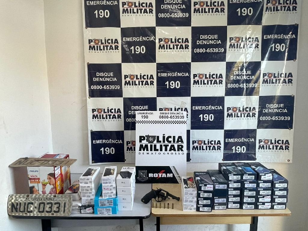 PM liberta reféns e prende quadrilha por roubo a loja de eletrodomésticos