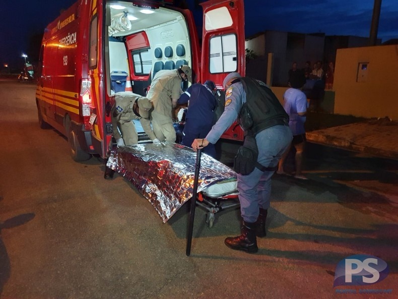 Sorriso: jovem perde o dedo ao ser atingido por golpes de facão desferidos pelo padrasto