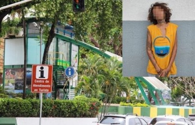 PM prende andarilho acusado de estuprar garota em praça