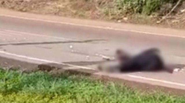 Segurança cai de moto e tem cabeça esmagada por carreta