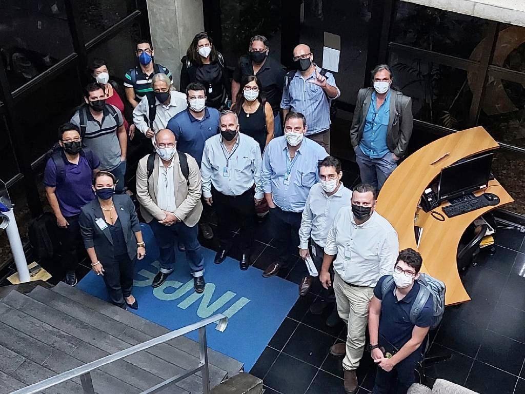 Sema-MT faz visita técnica ao Inpe para discutir monitoramento do desmatamento