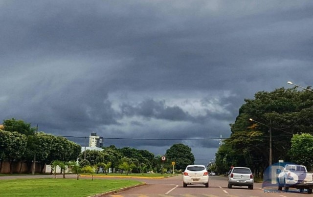 Sinop e mais 126 cidades de MT têm alerta de temporal no fim de semana