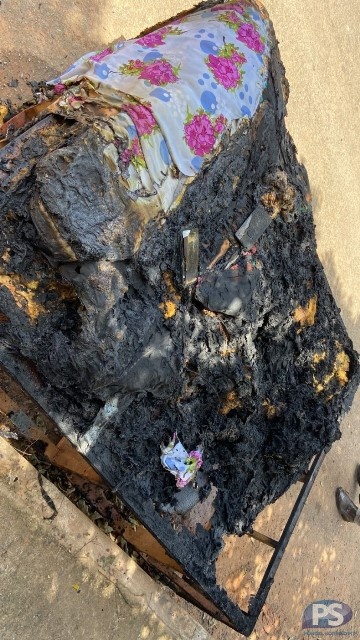 Sorriso: celular ligado em tomada causa incêndio em residência