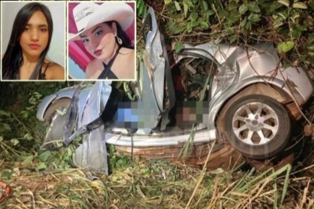 Motorista perde controle, bate em árvore e cinco morrem