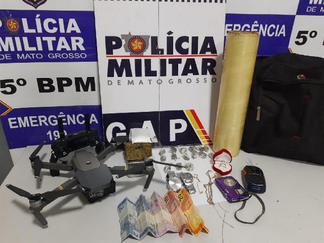PM prende três pessoas por tráfico de drogas em Rondonópolis