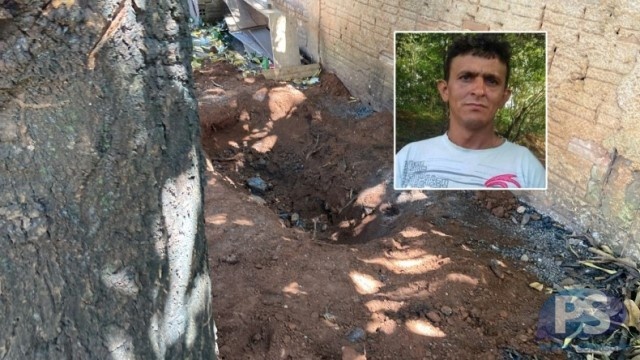 PJC encontra corpo de homem enterrado em Sorriso; 3 são apreendidos pela ocultação de cadáver
