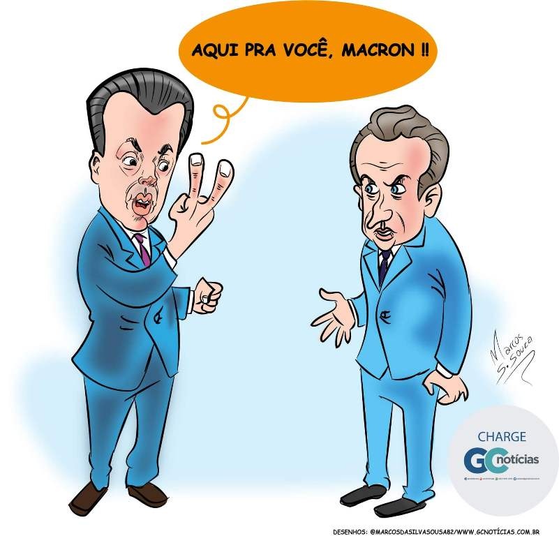 Provocando um francês de um jeito inglês