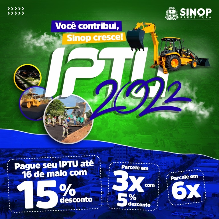 Última semana para pagamento do IPTU 2022 com desconto