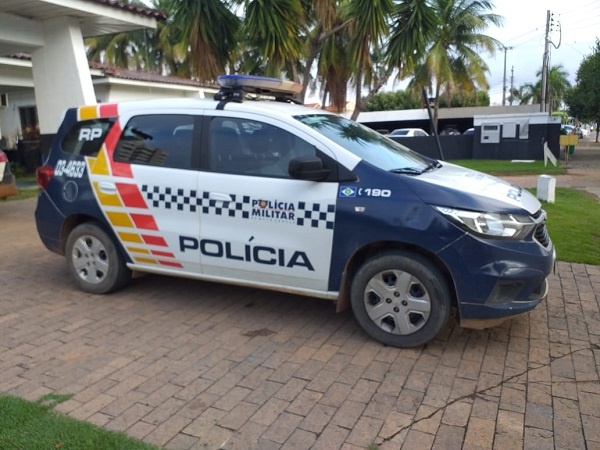 PM a paisana baleia criminoso que furtou carro em Sinop