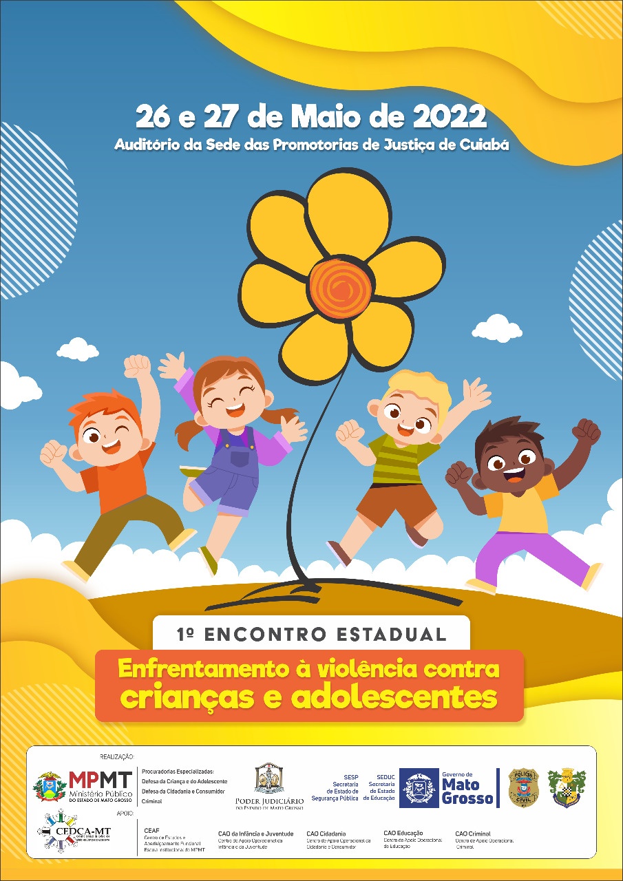 Encontro debate enfrentamento à violência infantojuvenil dias 26 e 27 em MT