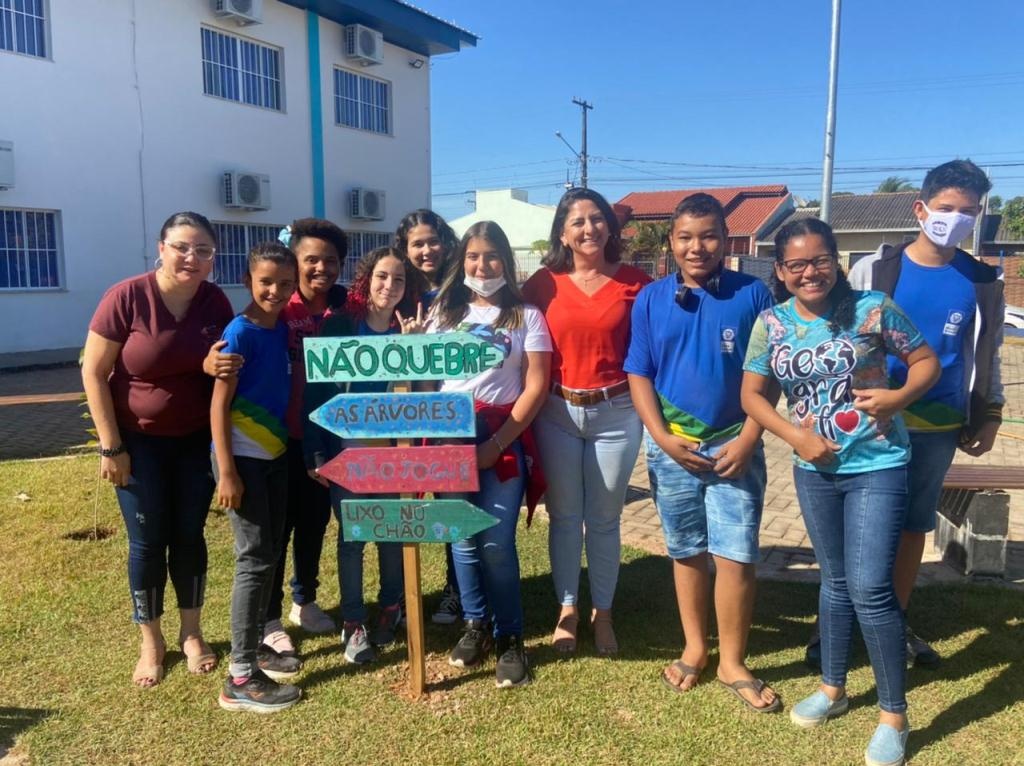 Secretaria trabalha conscientização ambiental nas escolas e empresas de Sinop