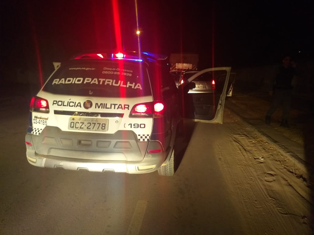 Homem acaba preso após brigar e desacatar policiais militares em Sinop