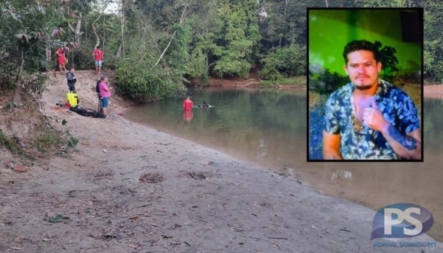 Sorriso: jovem desaparece após mergulhar no rio Lira