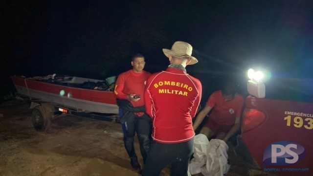 Sorriso: Bombeiros localizam corpo de jovem que se afogou no rio Lira