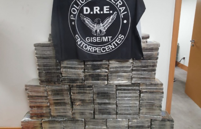 Polícia Federal apreende traficante com 254 kg de cocaína
