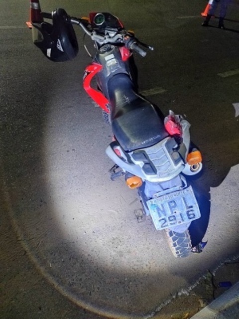 Moto com registro de furto é recuperada pela PM em Sinop