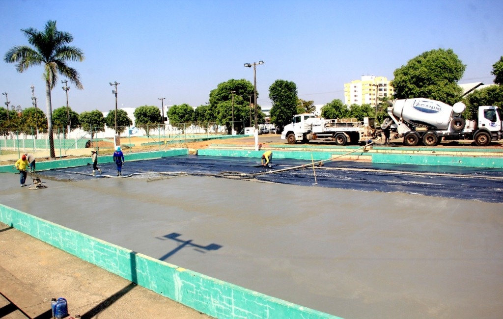 Prefeitura reforma quadras e revitaliza espaços do Ginásio Pasa e estádio Gigante do Norte