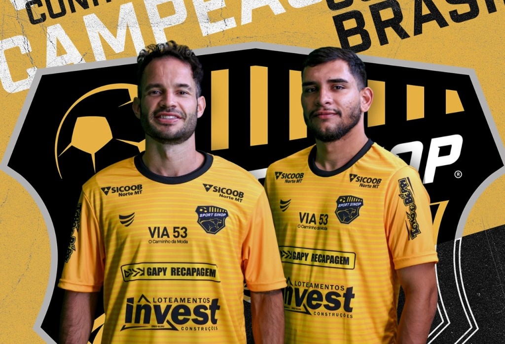 Sport Sinop confirma para a Copa FMF o retorno de mais dois jogadores que estavam no estadual