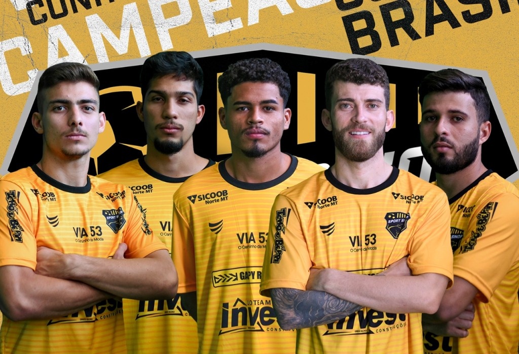 Próximo à estreia, Sport Sinop anuncia a contratação de vários jovens atletas