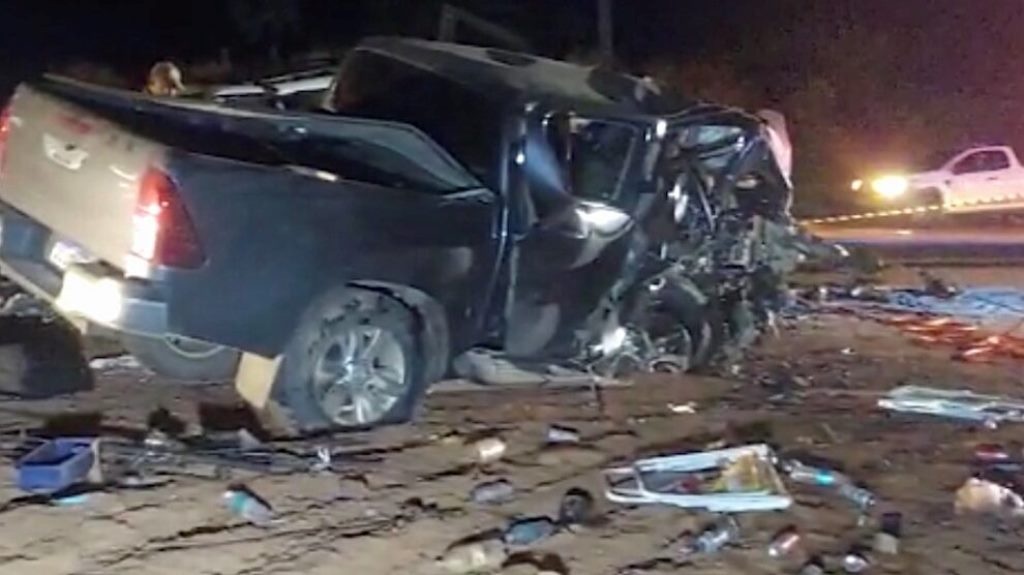 Grave acidente deixa cinco vítimas fatais